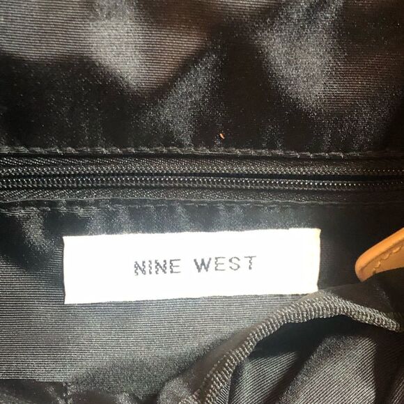 Nine West Black and White Backpack with Utilitarian Design - Picture 8 of 9